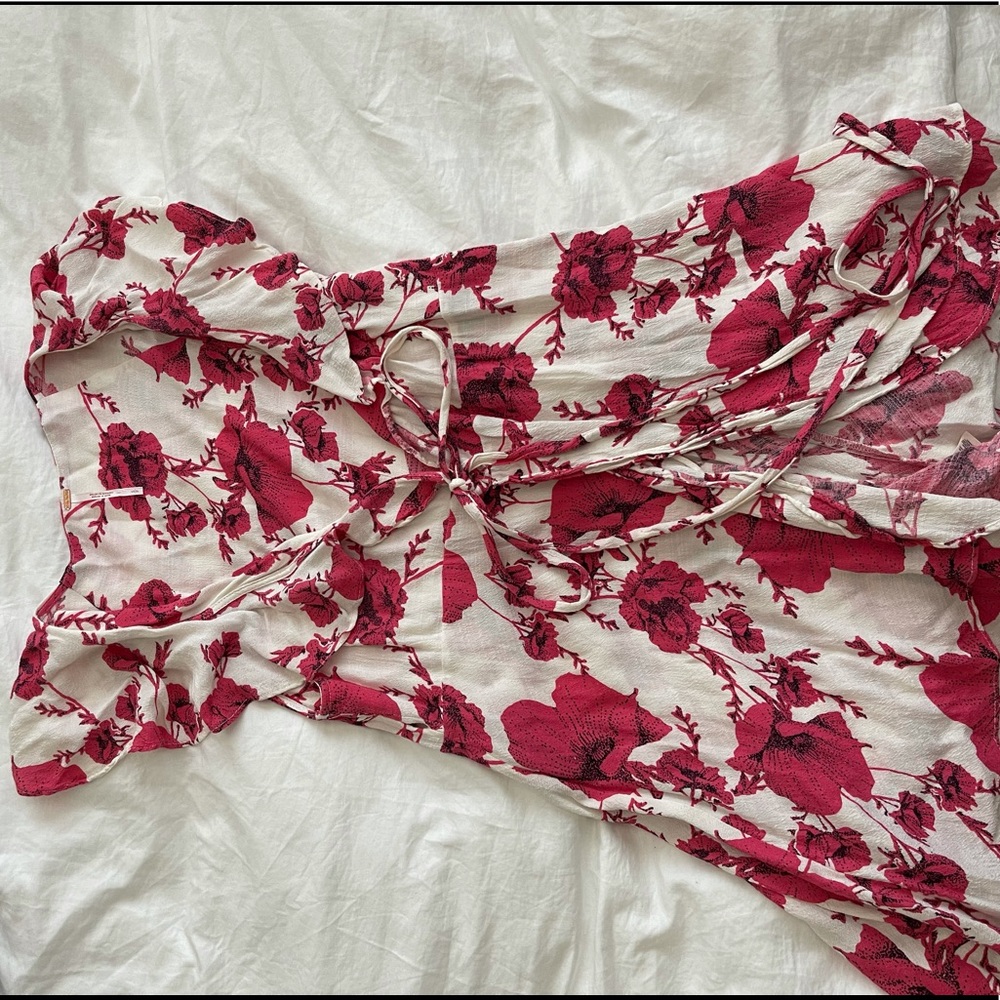 size S free people wrap dress